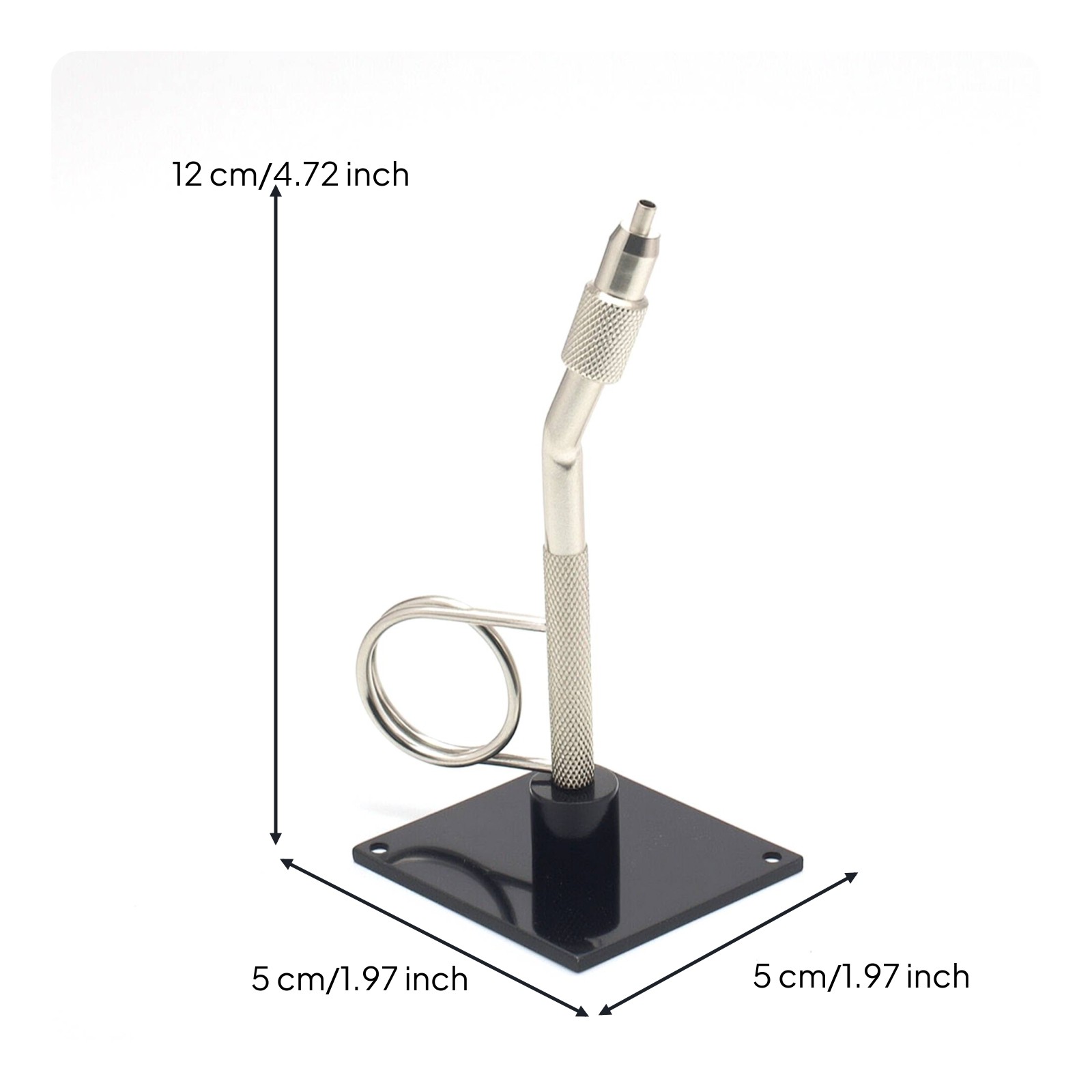 Mini Fly Tying Vise Compact Fly Tying Vise Ergonomic for Small Workspaces