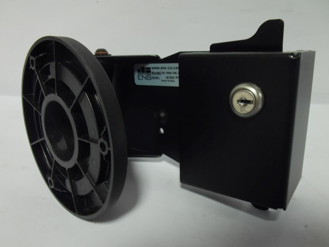 *New* ENS MX915 Credit Card Stand Locking Swivel Tilt w/ Key 367-3046-KBL-E