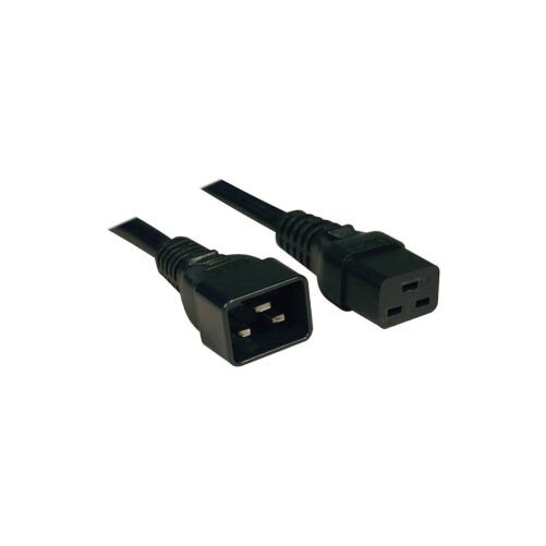 Eaton P005-003-ABL 3FT POWER EXTENSION CORD 14AWG 15A C14 TO C13 HEAVY DUTY BLUE