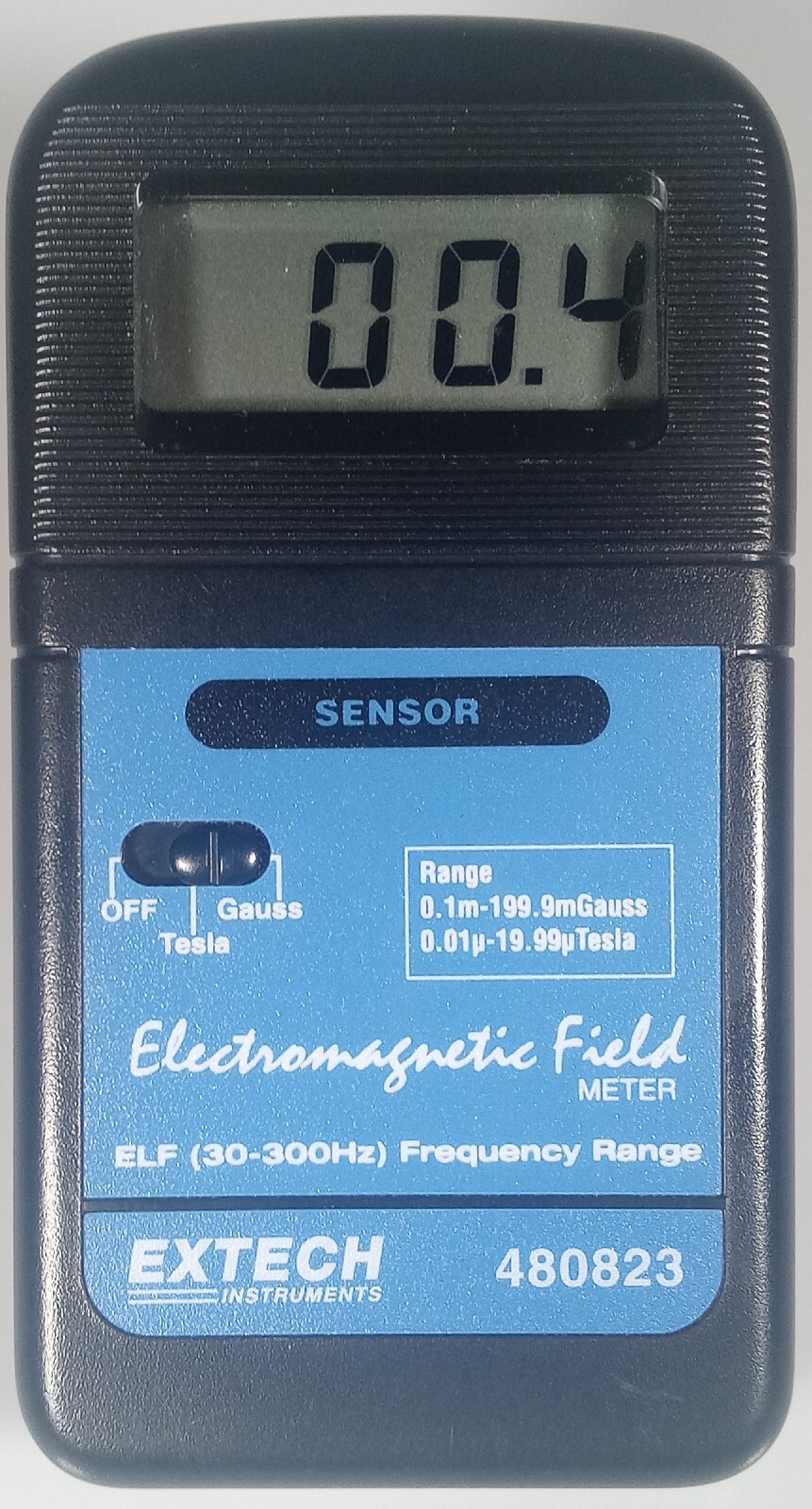 Extech 480823 EMF/ELF Meter Measures Electromagnetic Field. Made in Taiwan