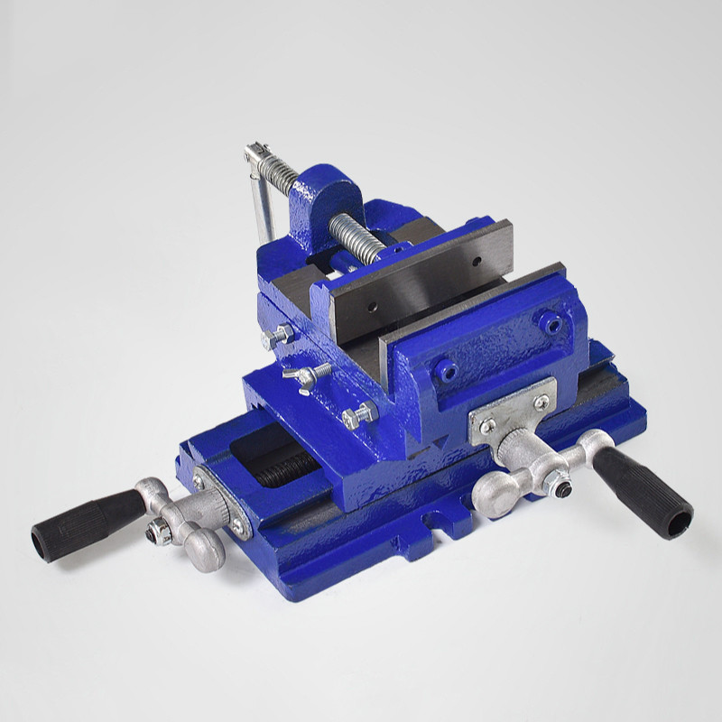 Two-way Movable Bench Milling Machine Drill Flat Pliers Precision Fixture Tool