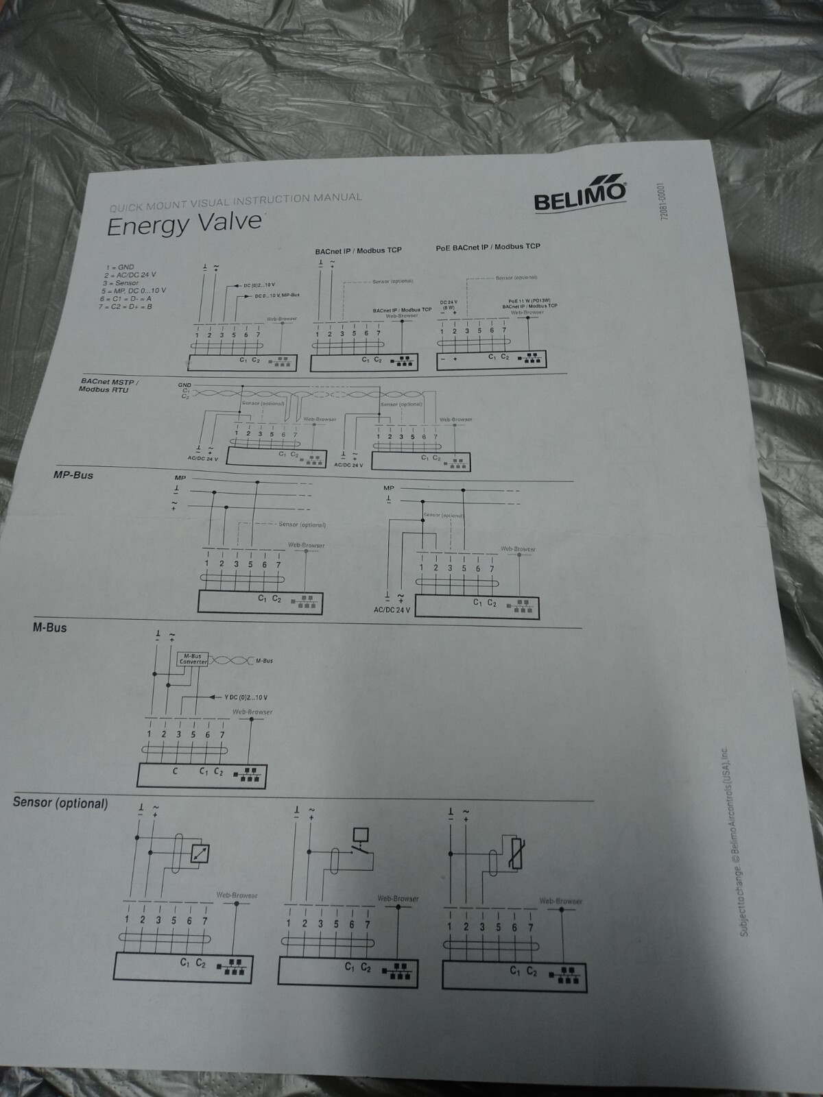 Belimo EV200H+ARX-E 2-way PI-CCV Belimo Energy Valve™ NIB