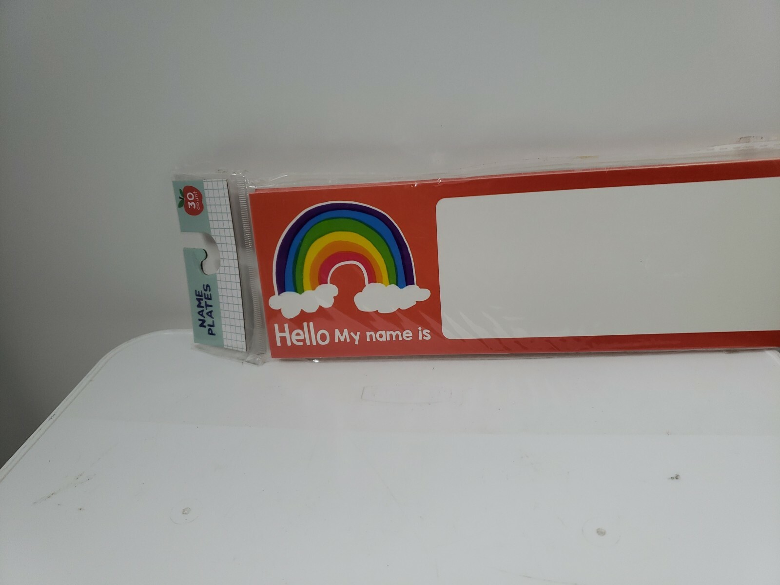 Name Plates For Teachers /Students 30 Count New Sealed