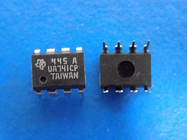 New (8pcs) UA741CP TEXAS INSTRUMENTS IC Linear