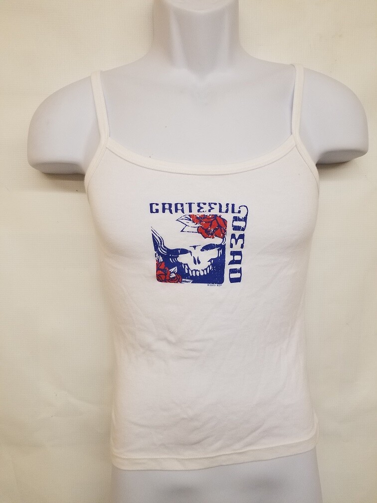 GRATEFUL DEAD - VINTAGE ORIGINAL 2003 STORE / TOUR STOCK UNWORN LADIES SMALL TOP