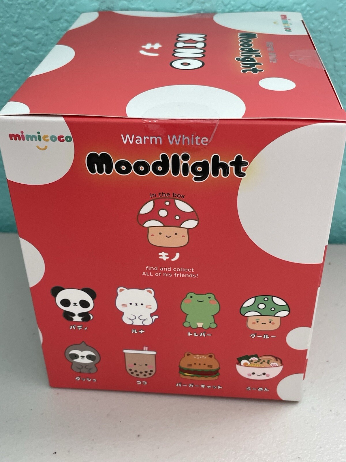 Mimicoco Kino Mushroom Moodlight Warm White Nightlight