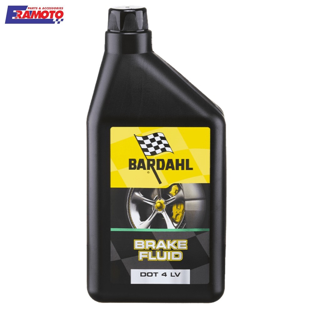 BARDAHL 1 LITER BRAKE FLUID DOT 4 LV OIL BRAKES DOT4 MOTORCYCLE AND SCOOTER QUAD ENDURO