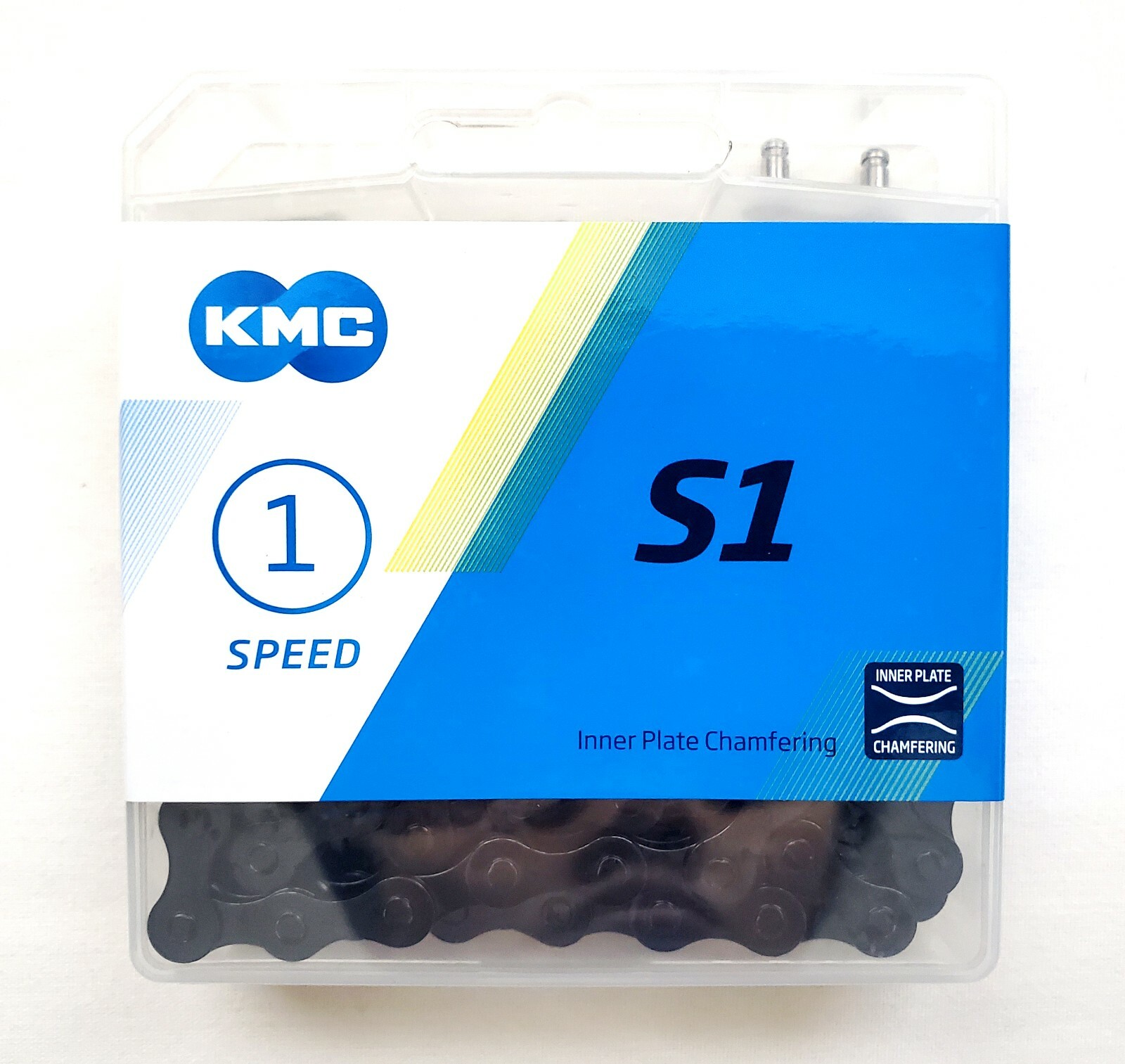 KMC S1 Chain 1/2 x 1/8 x 112L Painted Black