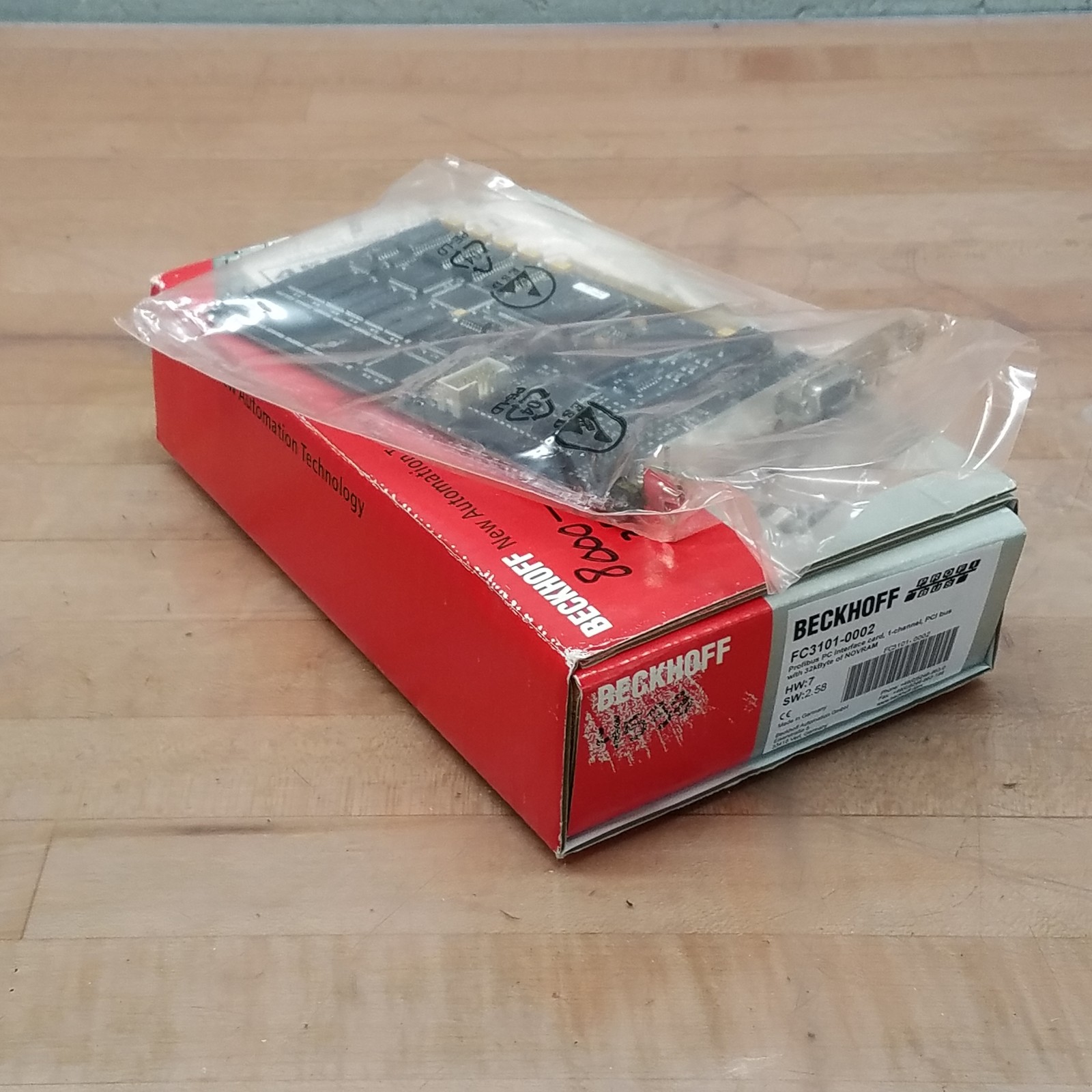 BeckHoff FC3101-0002 Profibus PC Interface Card, 1 Channel, FC3101 - NEW