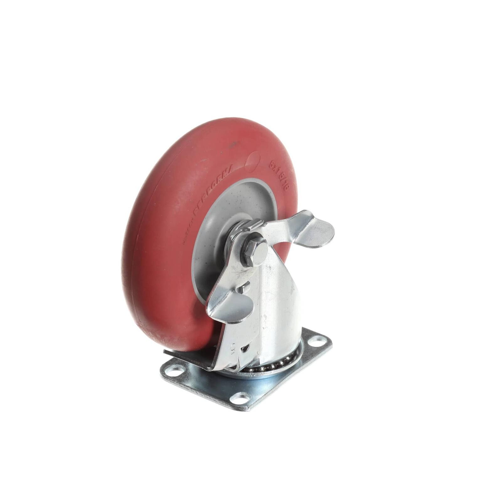 5"SWIVEL CASTER W/BRK RED 18301-5288 - Genuine OEM Replacement Part