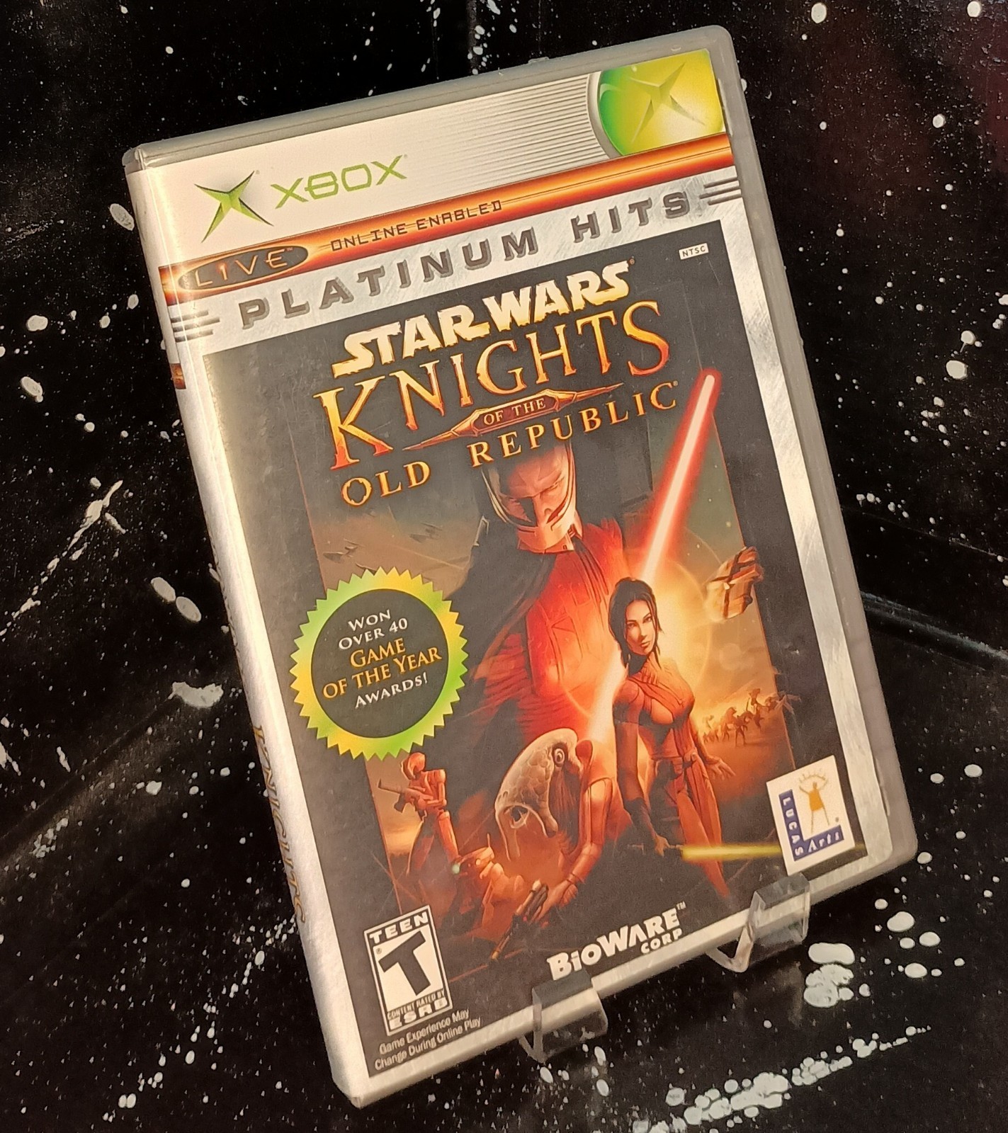 Xbox Star Wars Knights The Old Republic Game Case ONLY PLEASE READ DESCRIPTION