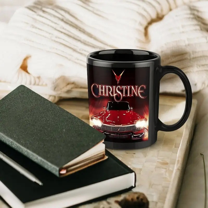 Stephen King's Christine Movie Poster Coffee Mug Car Enthusiast Halloween Gift