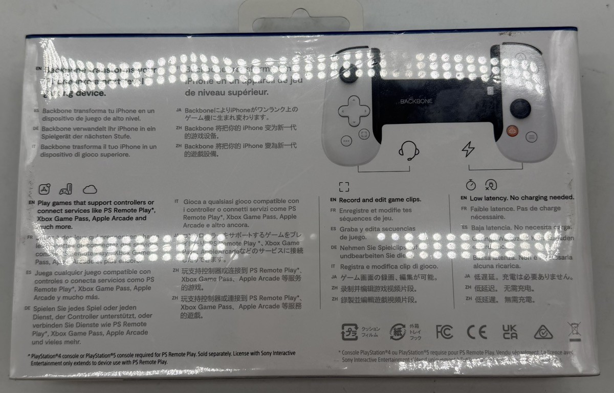 Backbone PlayStation Edition iPhone Mobile Gaming Controller USB-C 2 (MAC002492)