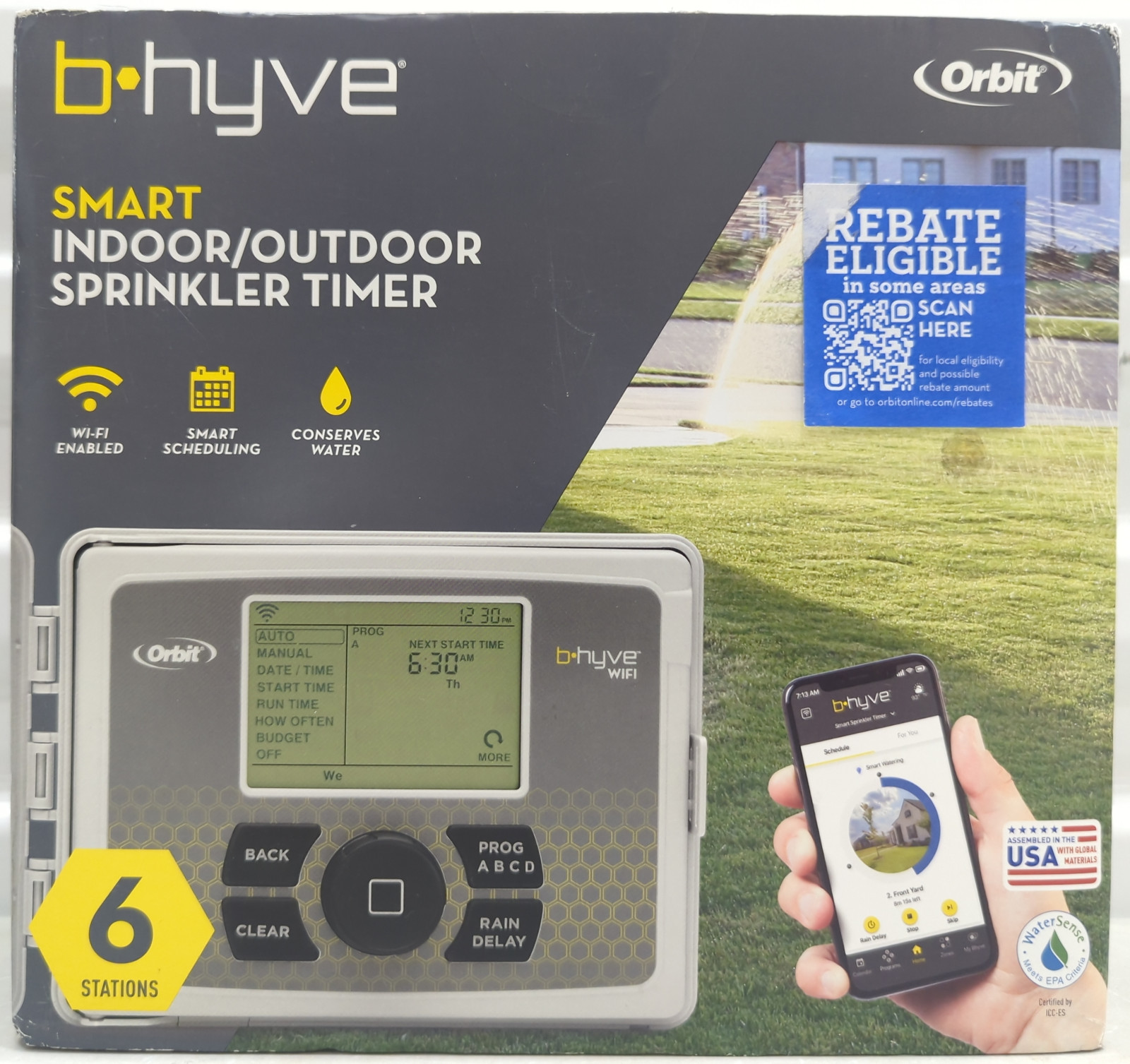 Orbit b-hyve and Easy-Set Sprinkler Controllers