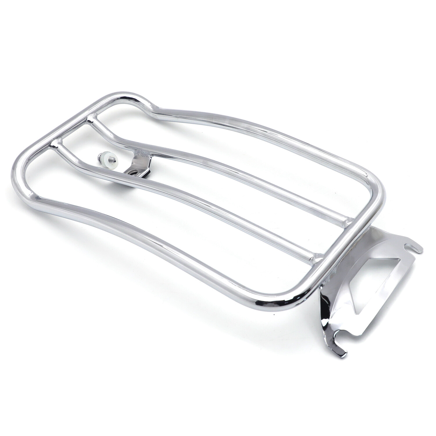 11"x7" Solo seat Luggage Rack For Harley 1997-2015 Touring FLH/T 97-15 (Chrome)