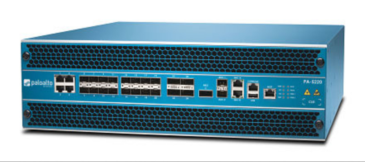 Palo Alto PA-5220 Network Security Appliance w/2x 1100W PSU