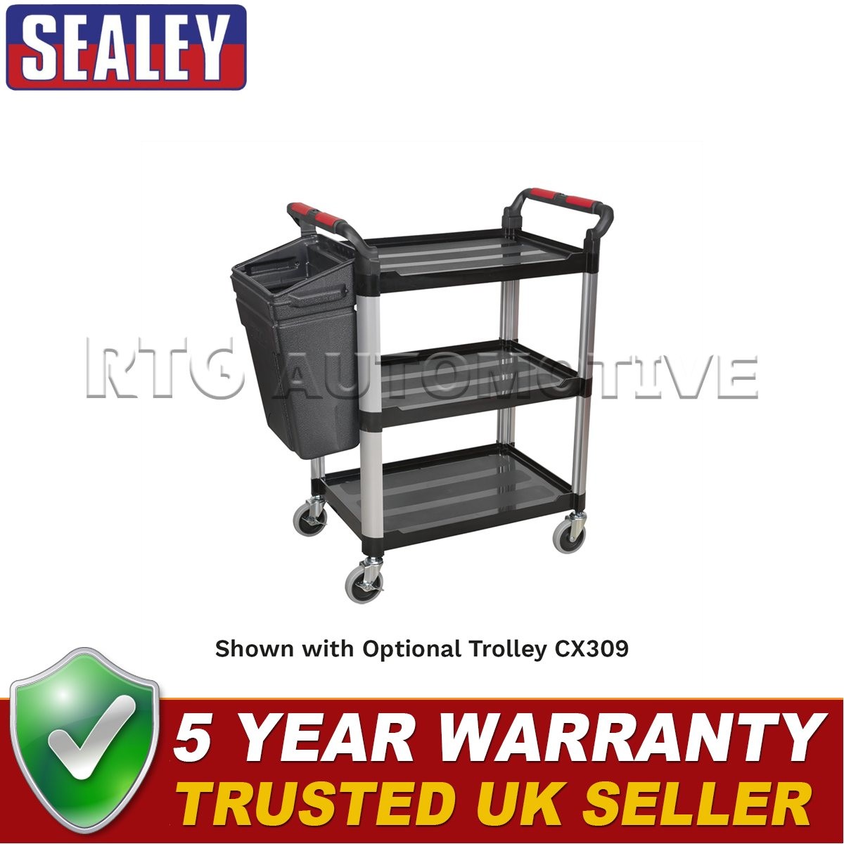 Sealey Waste Disposal Bin CX312