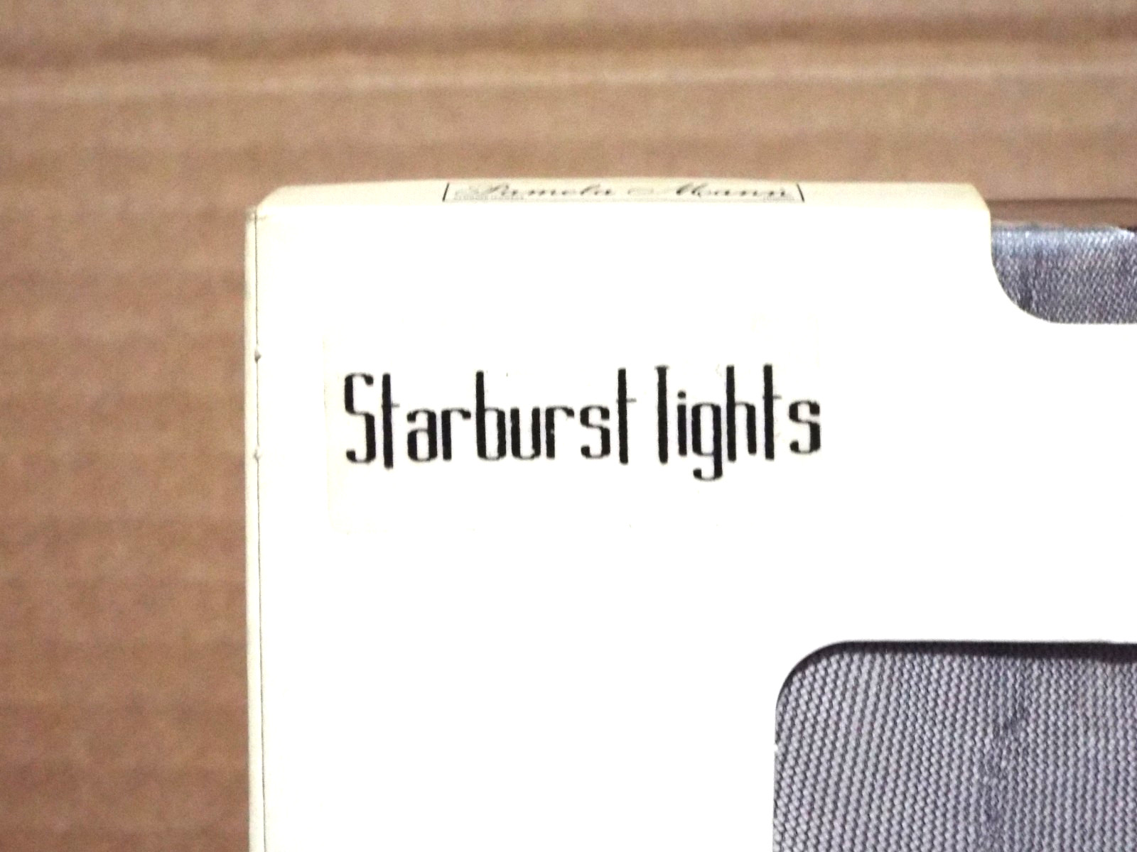 Pamela Mann Starburst Pattern Tights - One Size - Black - New