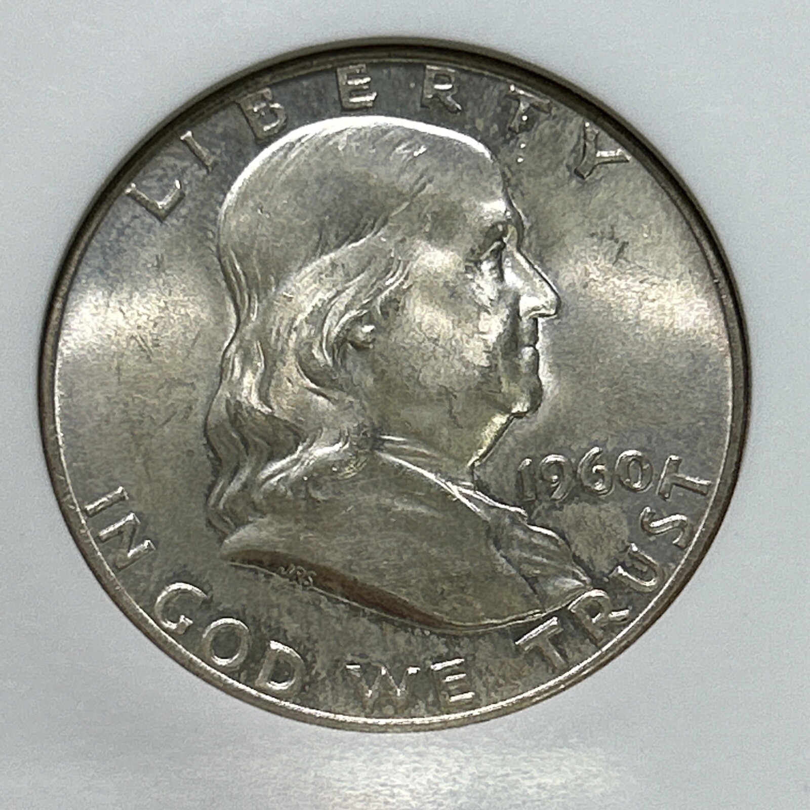 1960 Silver Franklin Half Dollar NGC MS64 Uncirculated