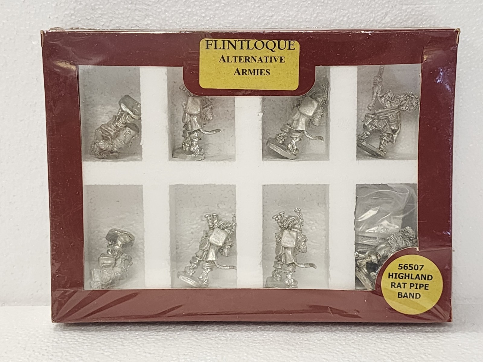 VTG SEALED Alternative Armies Flintloque Highland Rat Band Lead Miniatures B10
