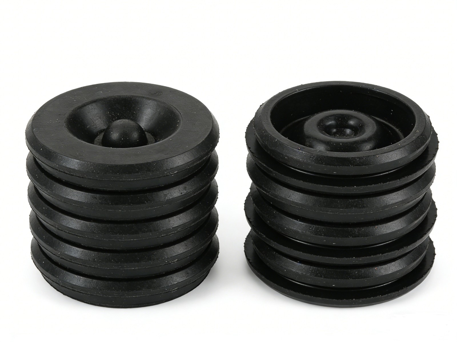 10 pcs Rubber Grease Plugs for Trailer Axle Dust Cap Hub Bearing Dust Caps Plug