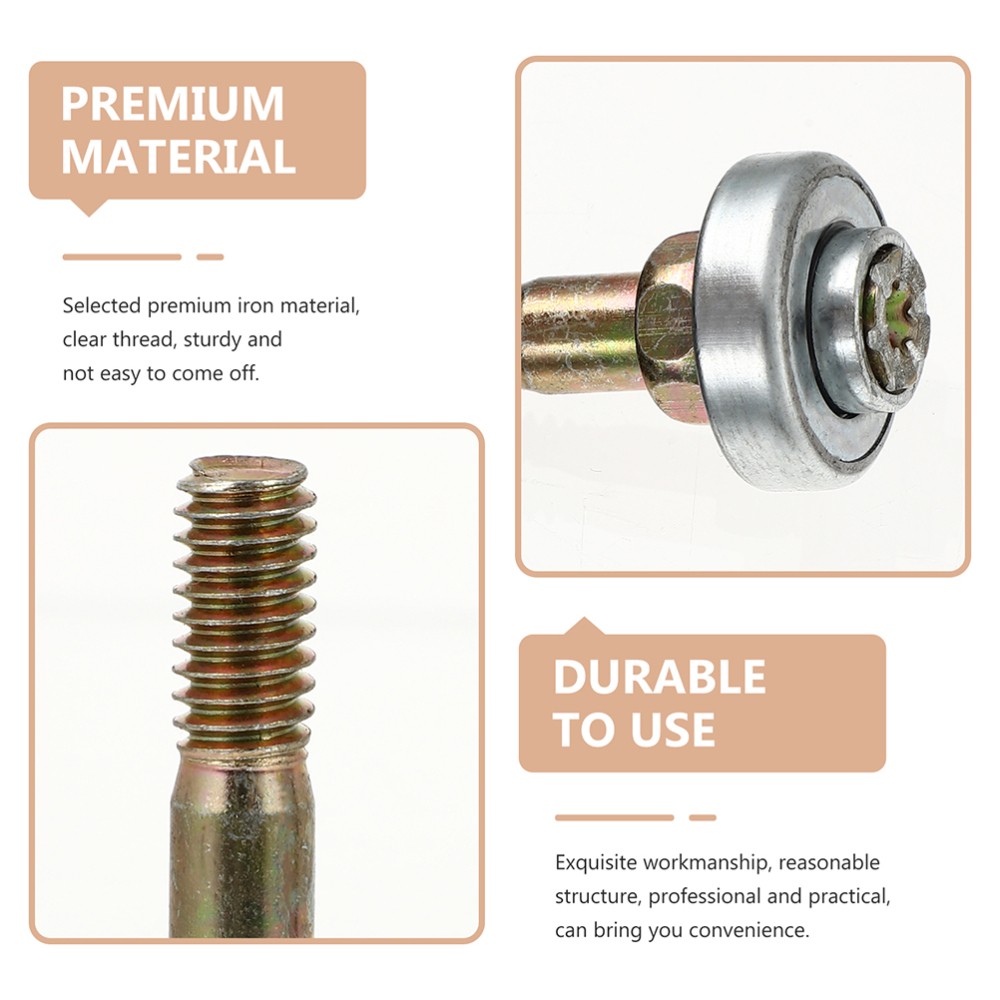 8 pcs Rocking Chair Bearing M8x55mm Furniture Rocking Chair Connecting Fitting