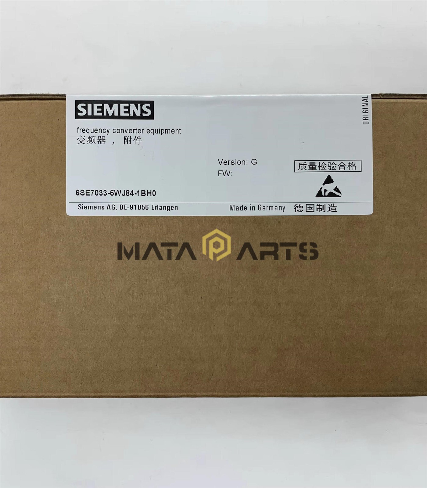 Siemens 6SE7033-5WJ84-1BH0 inverter ABO detection board