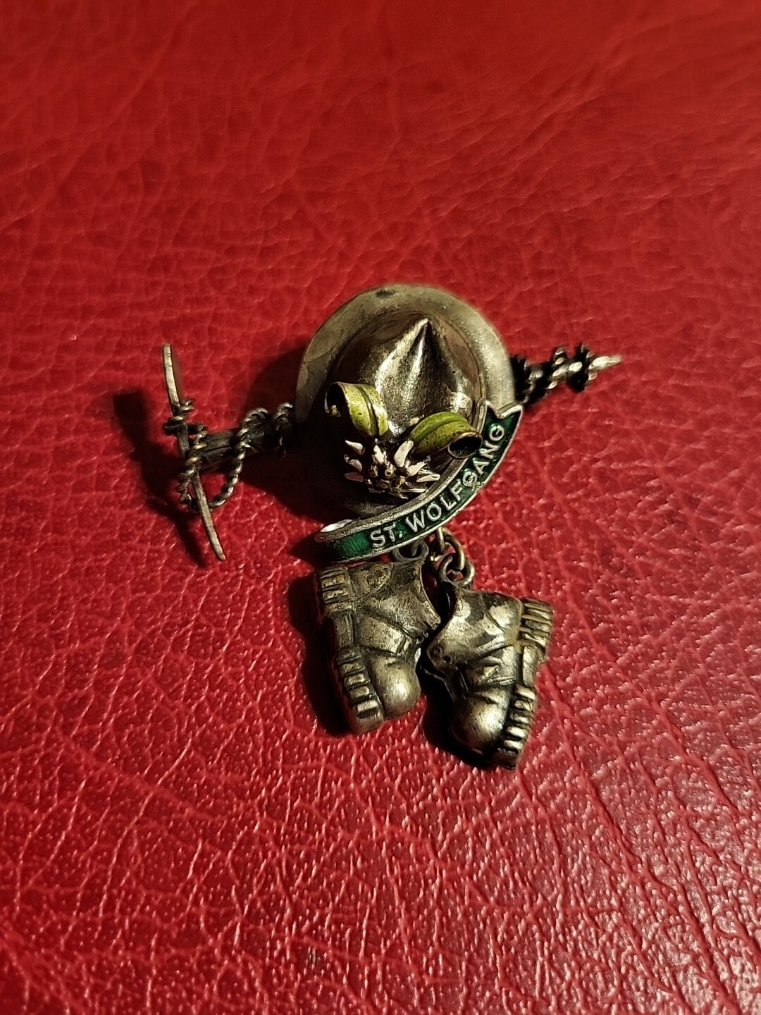 Vintage Pin Hatpin Hiking Pin St Wolfgang