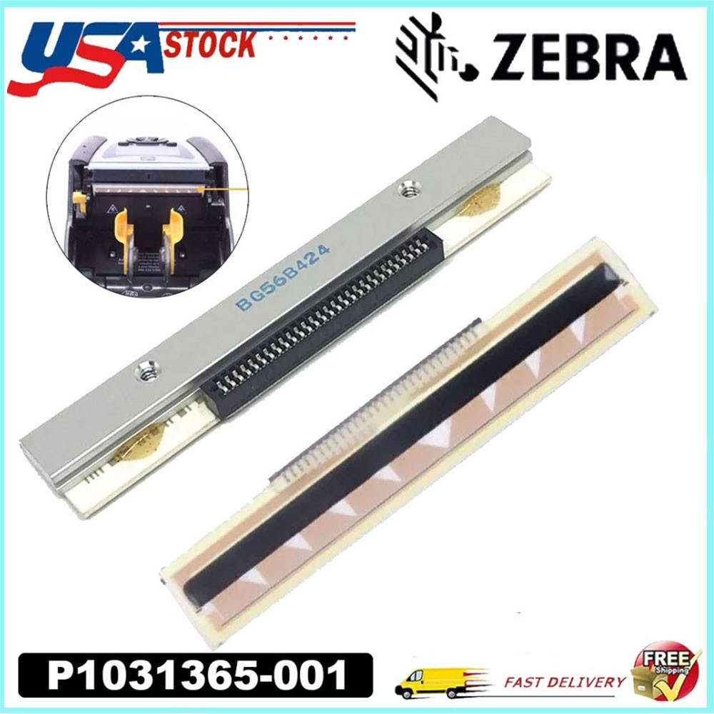 2x for Zebra QLN320 203dpi Mobile Printer P1031365-001 Thermal Printhead US