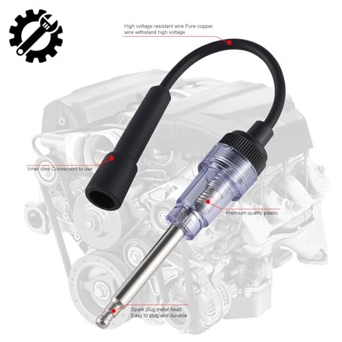 Inline Spark Plug Tester Ignition Diagnostic Tool Engine Tester For Car Lawn