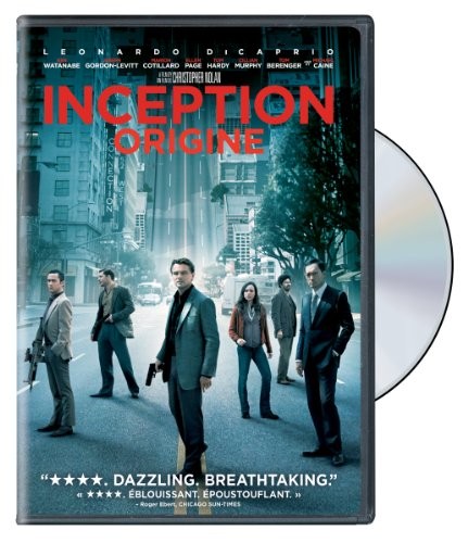 Inception - DVD By Leonardo DiCaprio,Ken Watanabe,Ellen Page - GOOD