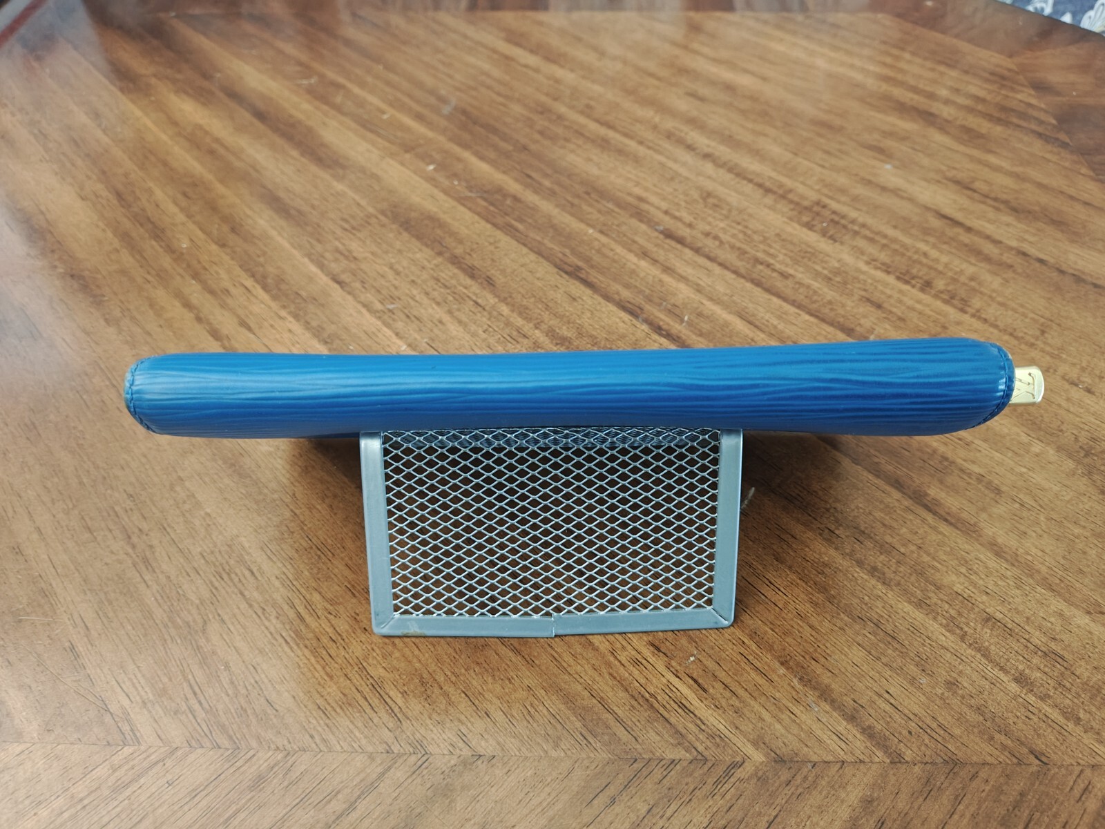 Louis Vuitton Epi Blue Sarah Wallet
