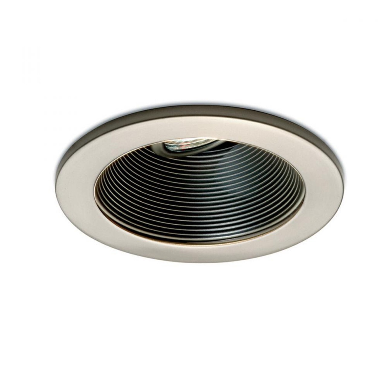 WAC LIGHTING HR-D411-BN/BK LOW VOLTAGE ADJUSTABLE STEP BAFFLE TRIM