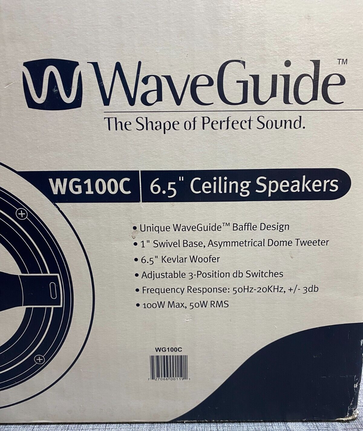 WG SERIES WG100c 6.5" Ceiling Speakers WAVE GUIDE