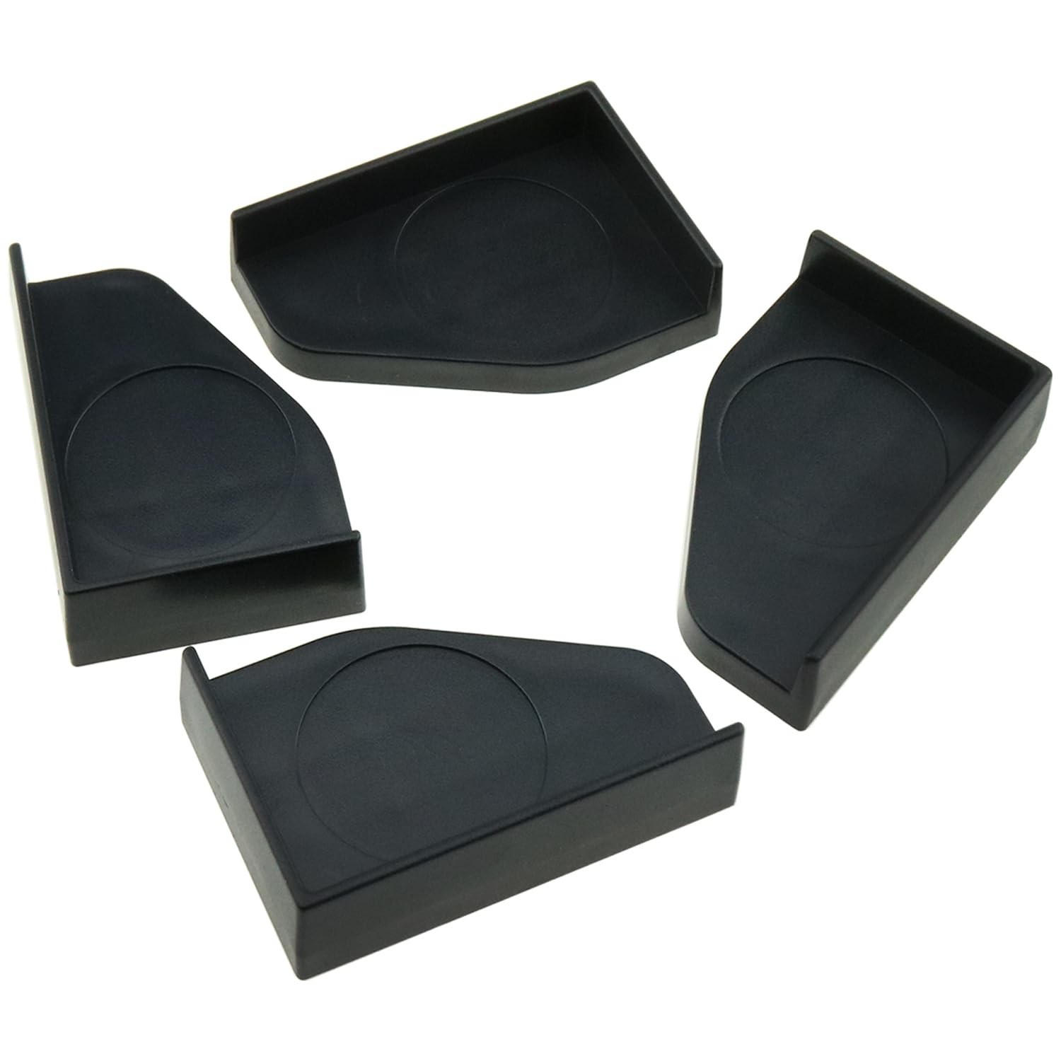 heyous 4PCS Black Plastic Fish Tank Corner Protector Aquarium Glass Angle Cov...