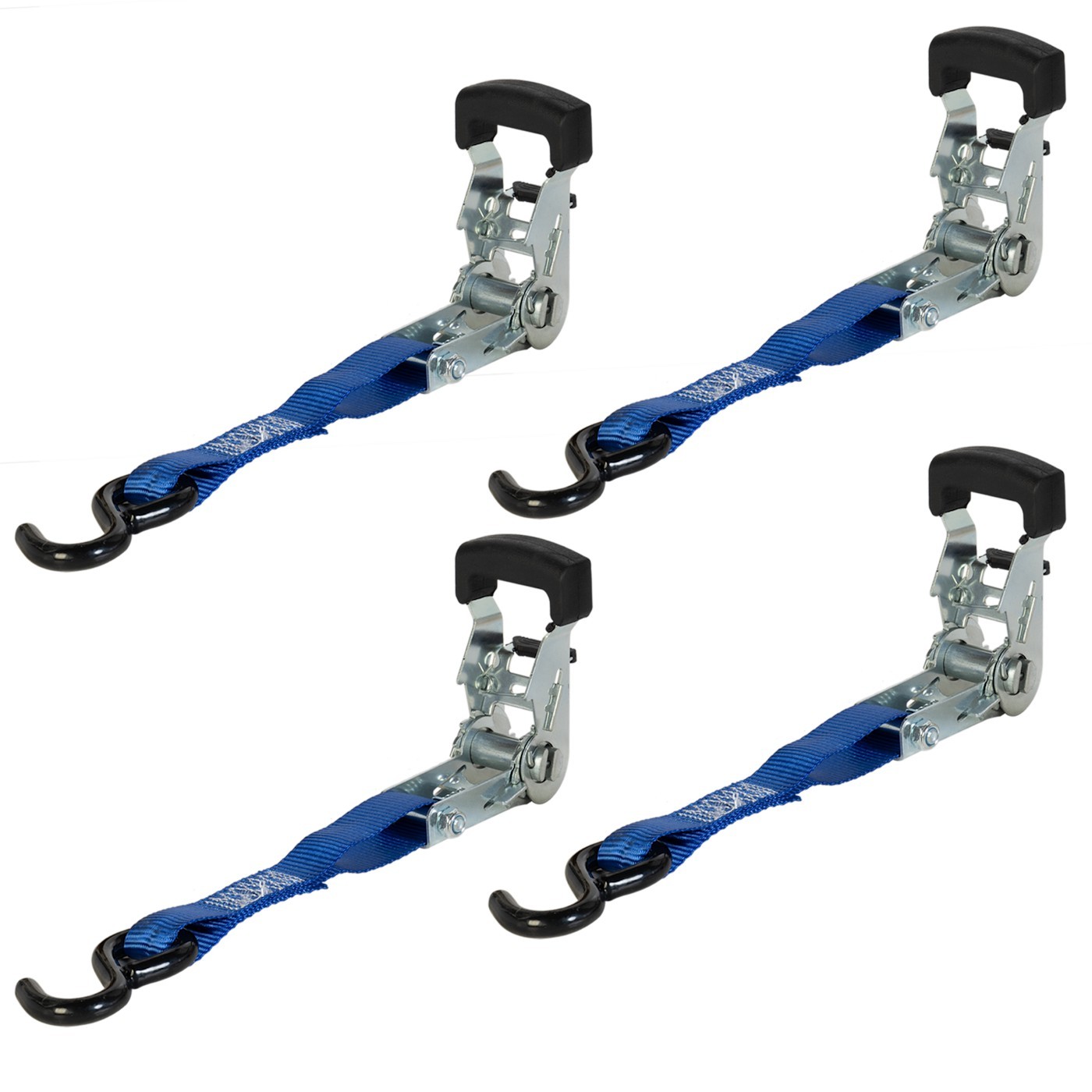 Ratchet Tie Down Straps Set of 4
