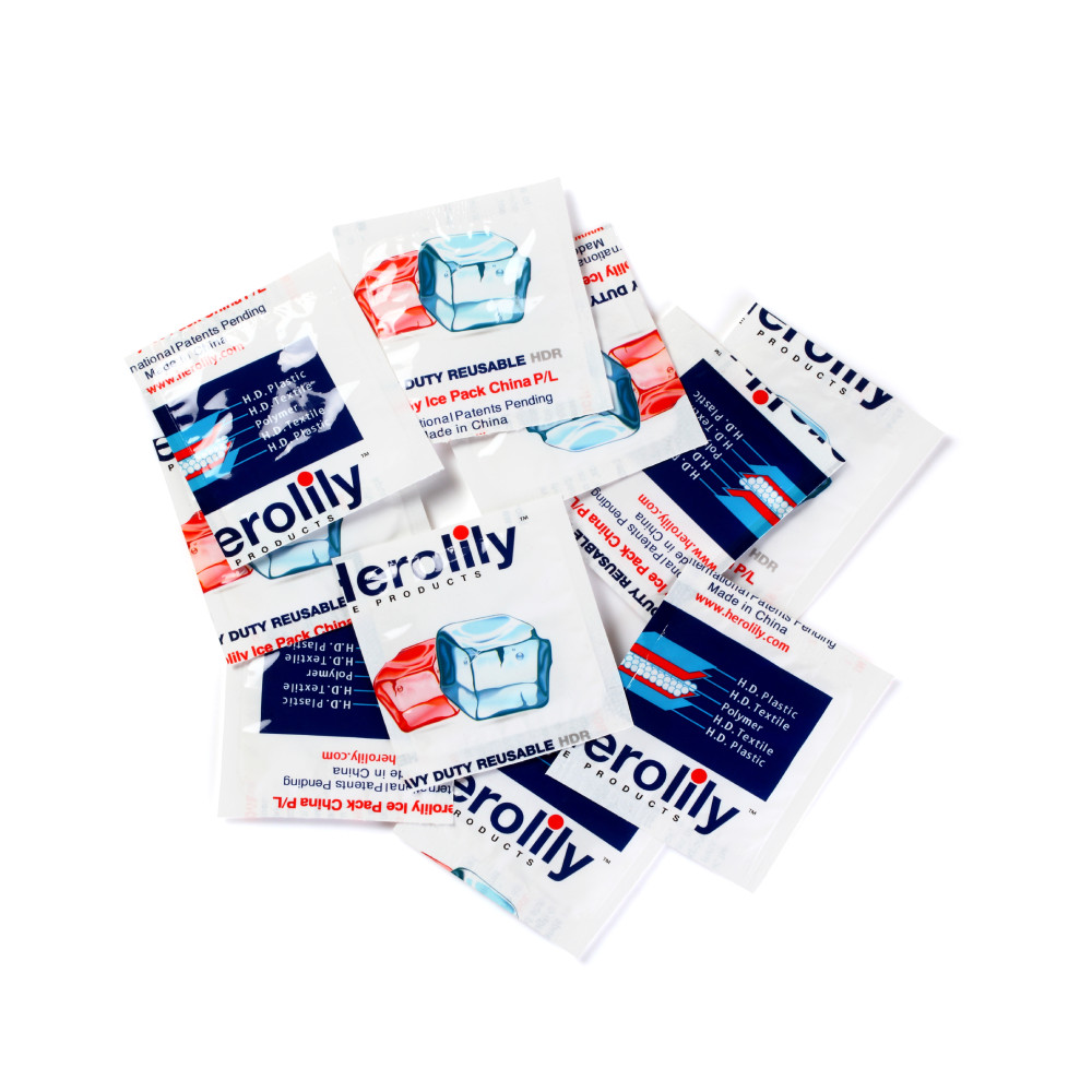 Dry Ice for Shipping Frozen Food & Lunch Bags & Injuries Reusable & Long-Lasting