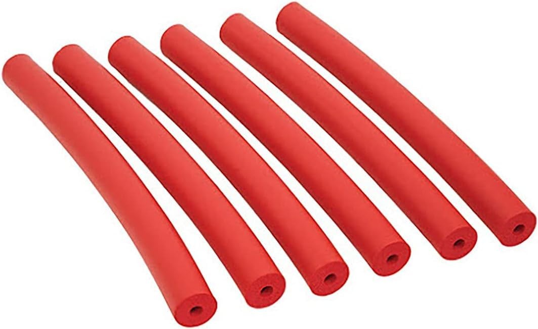 Fablife Foam Tubing Red 3/8 Pack Of 6 Z0-1076