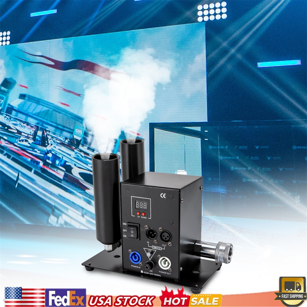 CO2 Jet Machine Cannon Fog Smoke Machine Night Club Effects DMX Stage Effect NEW