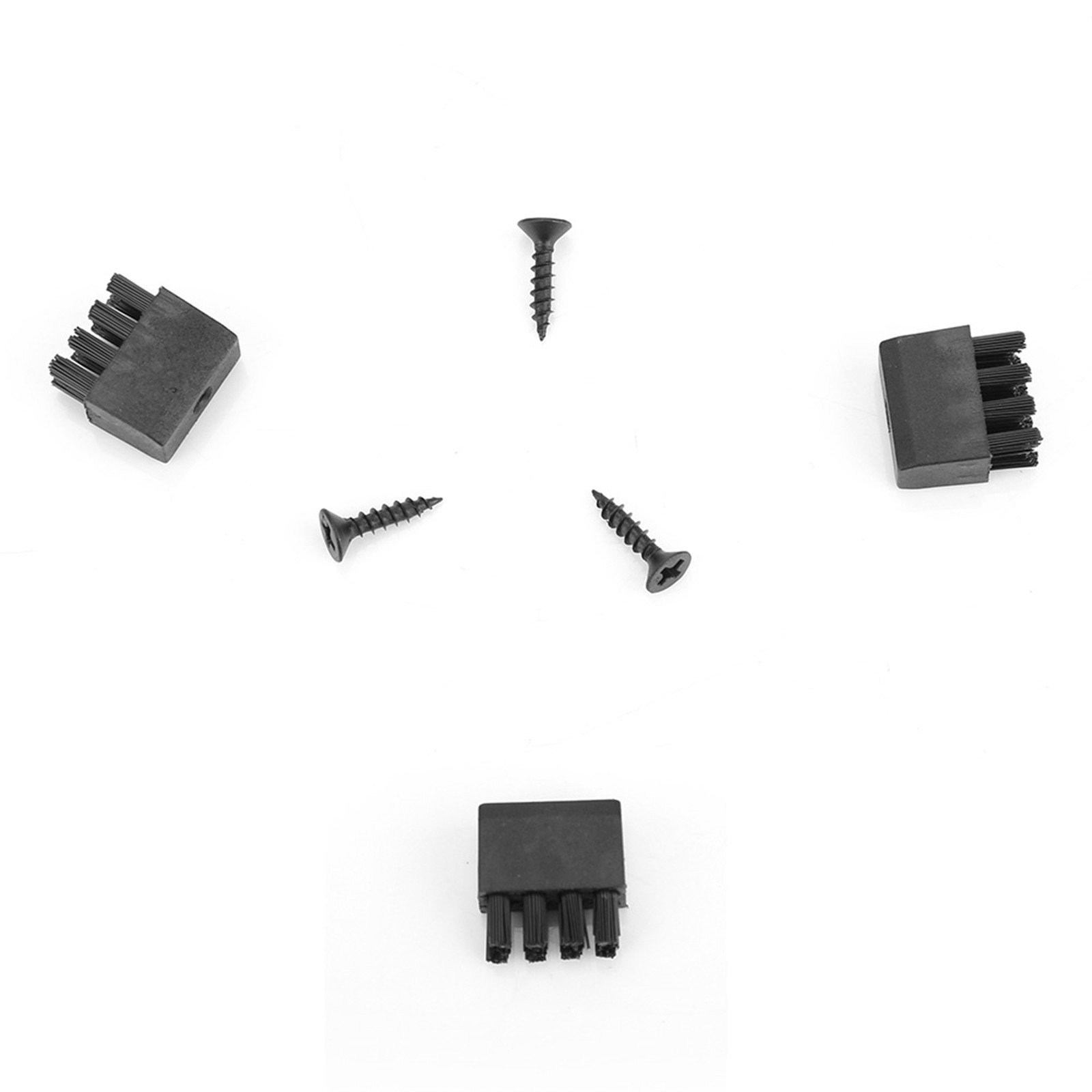 3pcs Rest Replacement Brushes With Screws For Archery Bow