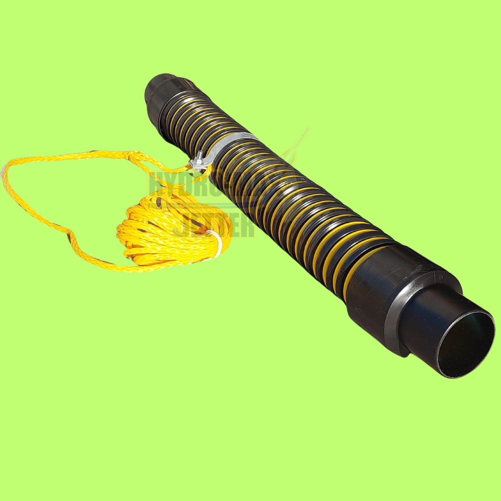 NEW 3" Tyger-Tail® Sewer Hose Guide 36" with 24' Rope  Tiger FREE U.S. SHIPPING!