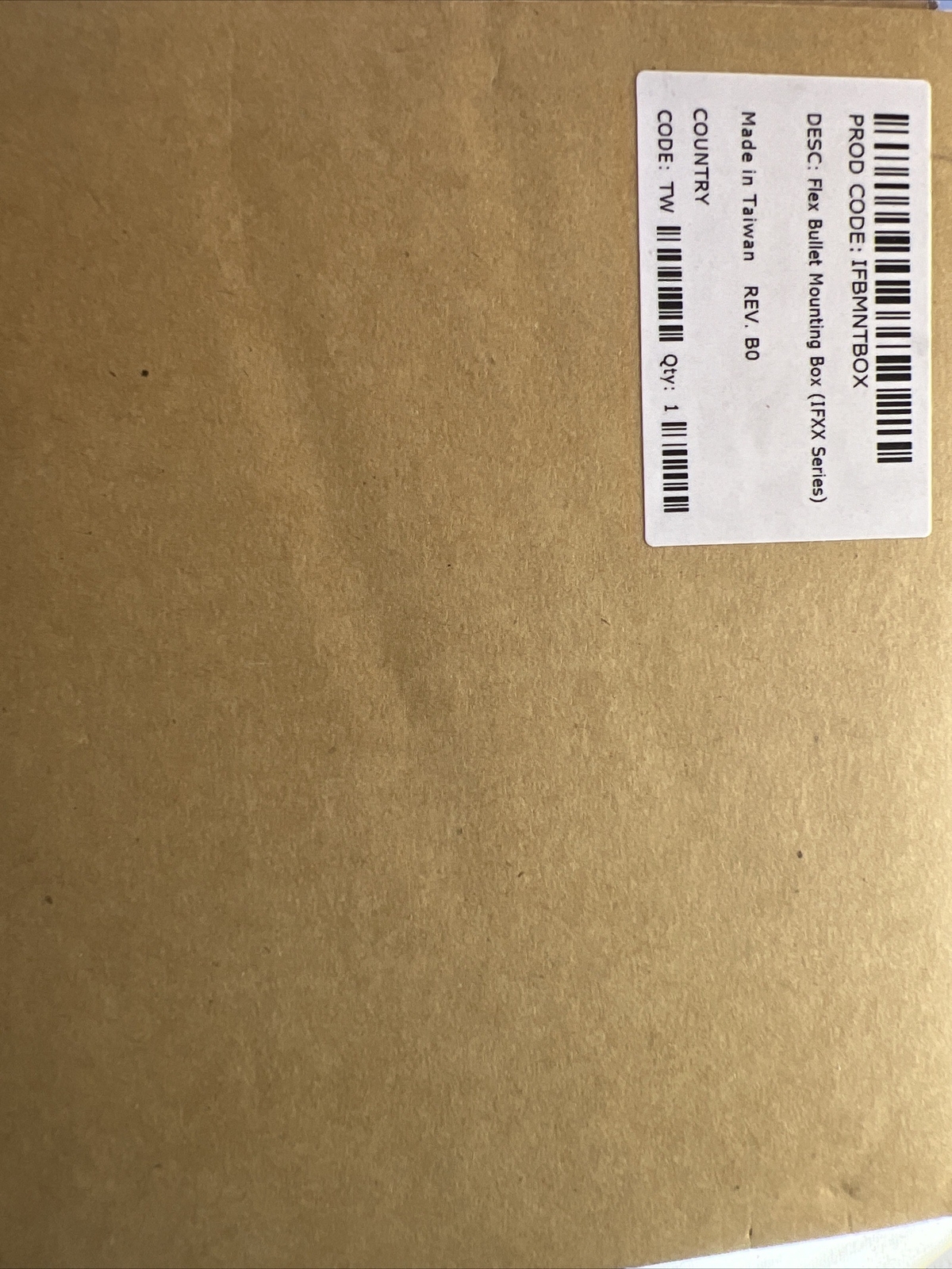 Tyco Illustra Flex Bullet Mounting Box - IFBMNTBOX