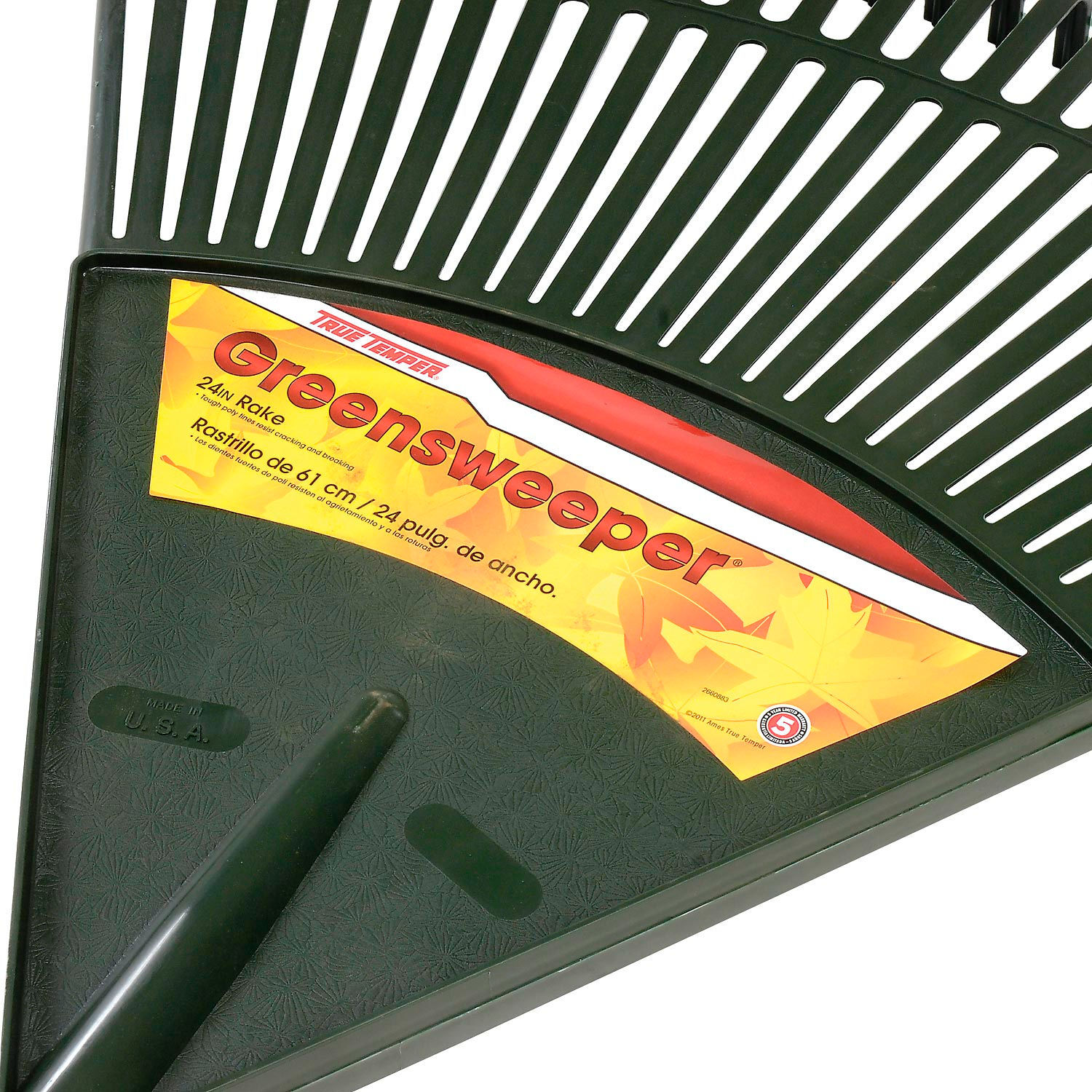 True Temper 64309 Greensweeper 24" Poly Leaf Rake