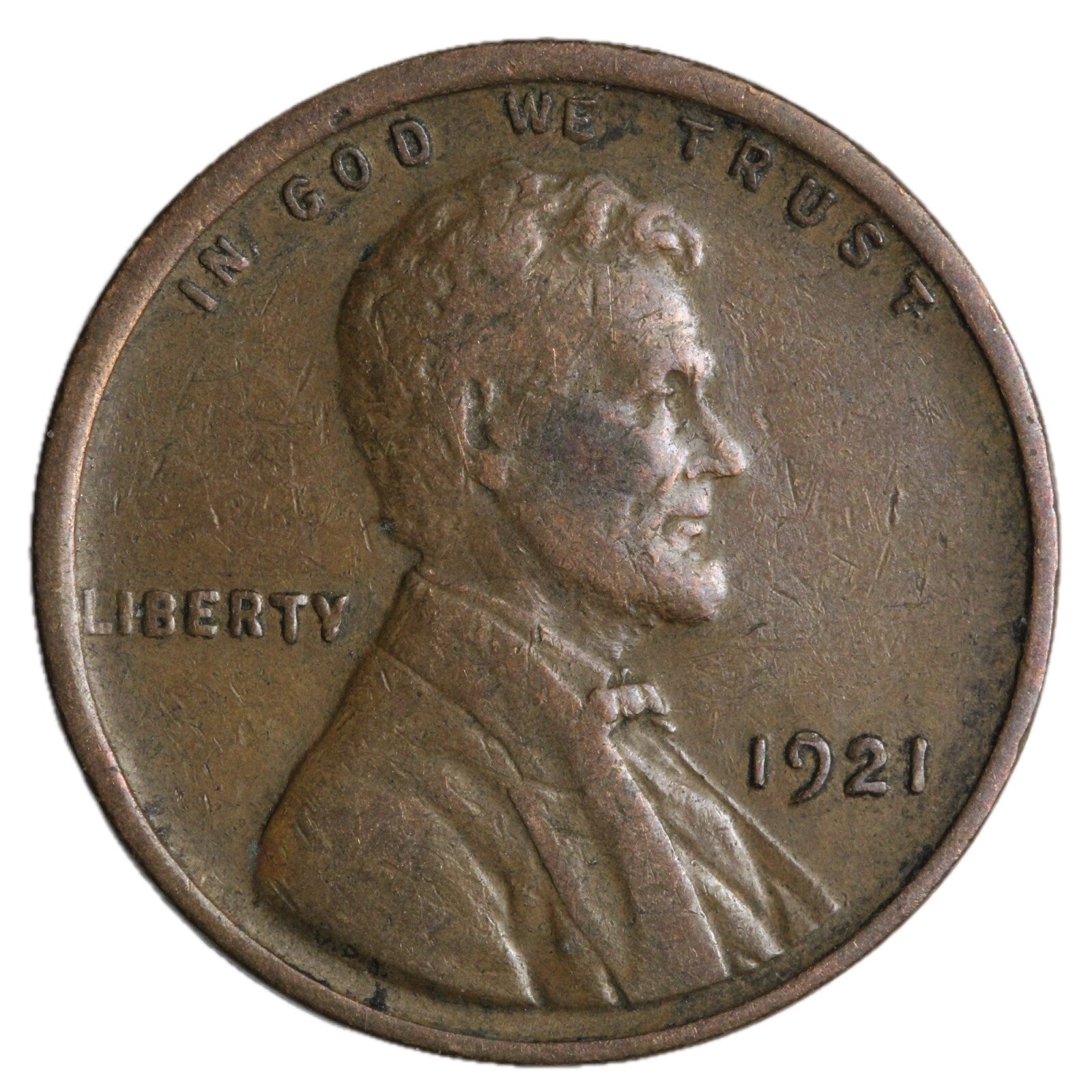 1921 Lincoln Wheat Cent Penny F/VF Complete Your Album!!