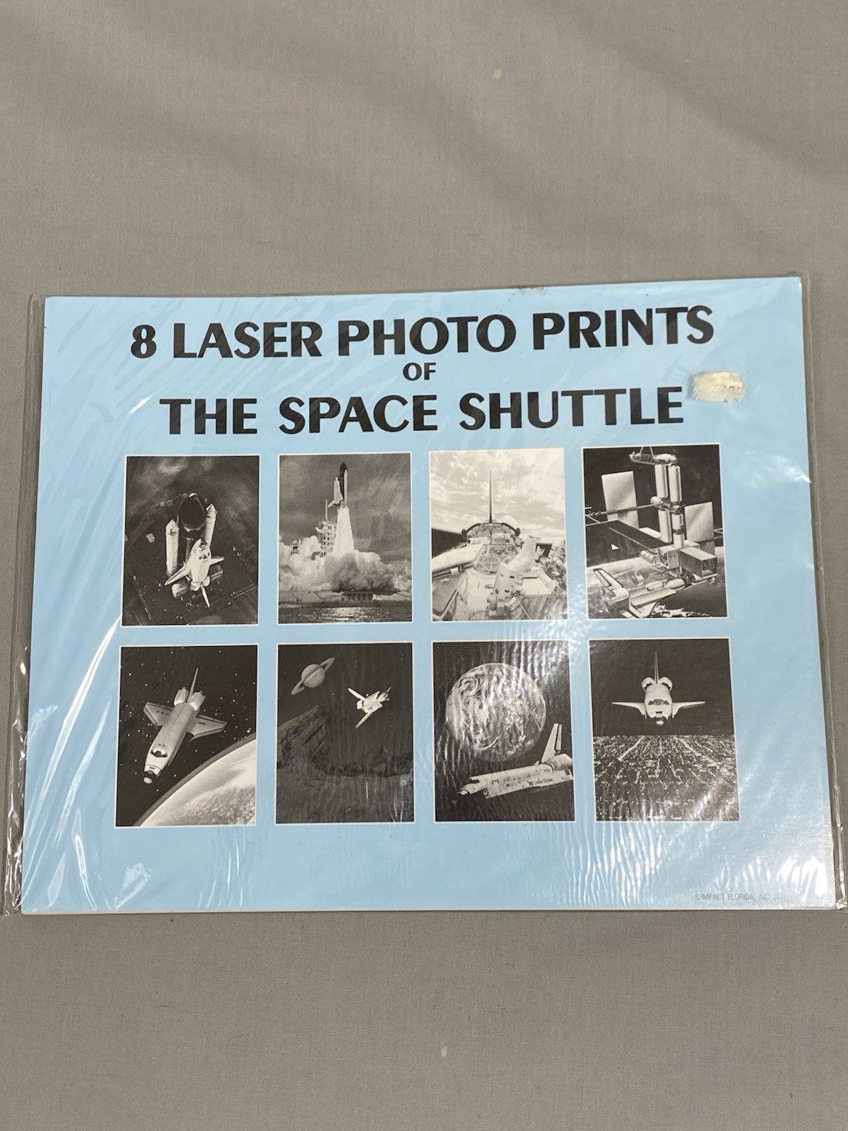 New Sealed 8 Laser Photo Prints Of The Space Shuttle Vintage Impact