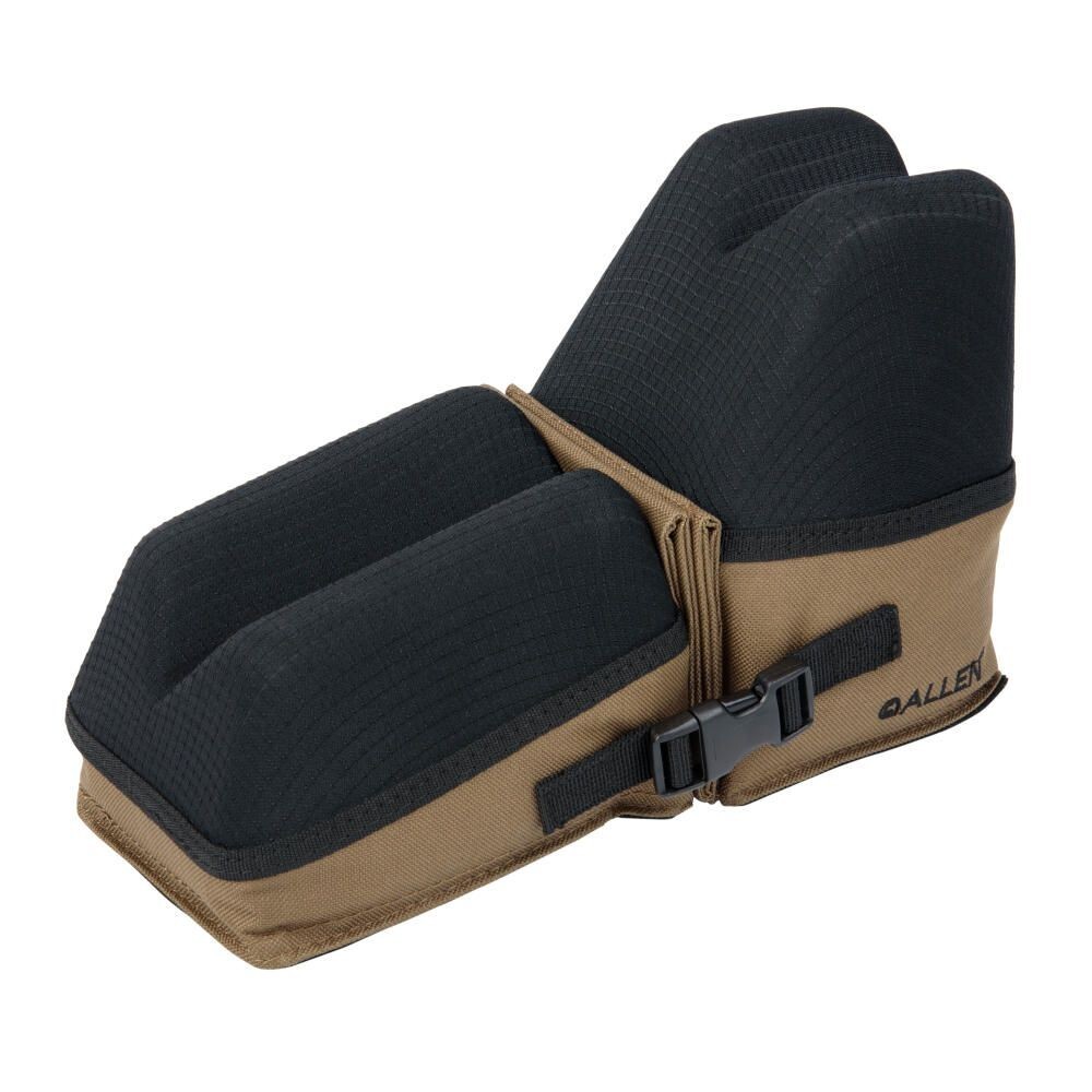 Allen Eliminator Connected & Filled Shooting Front and Rear Rest (Coffee Black)