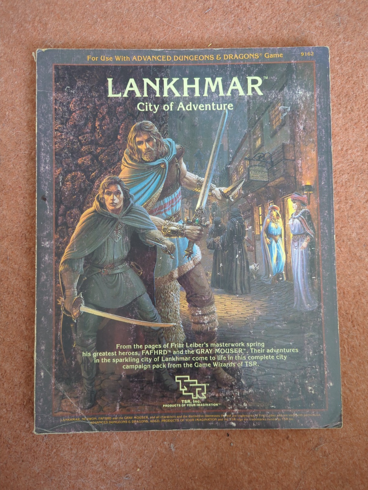 Advanced Dungeons & Dragons Lankhmar City of Adventure 9162
