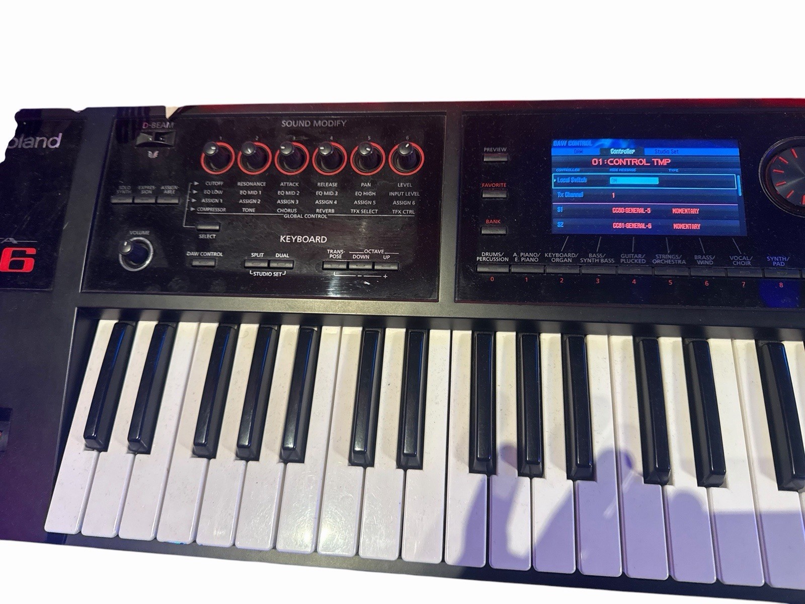 Roland FA-06 61-Key Music Keyboard Workstation