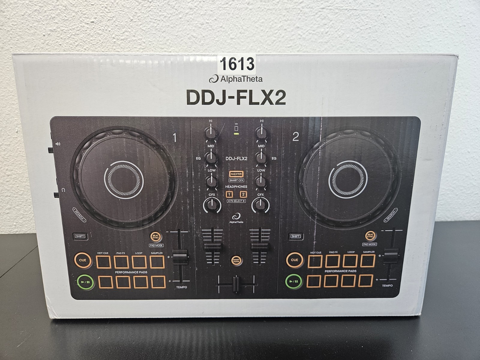 AlphaTheta DDJ-FLX2 DJ Controller, Black - Used