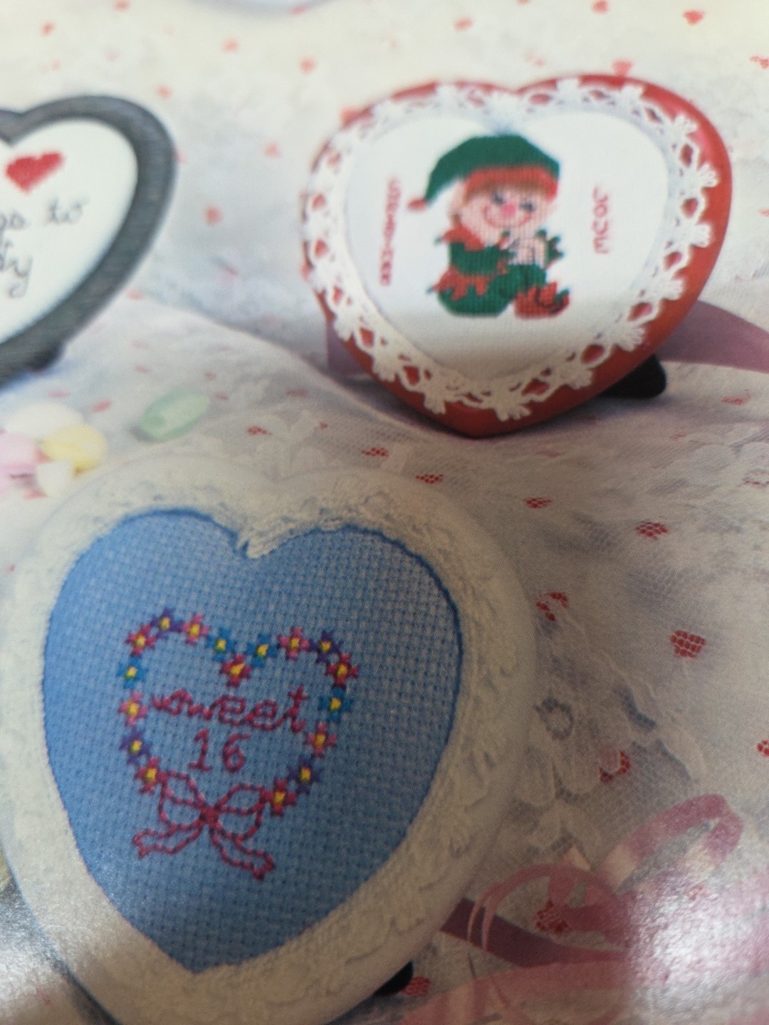 Krazy Stitches Loving Hearts Cross Stitch Pattern